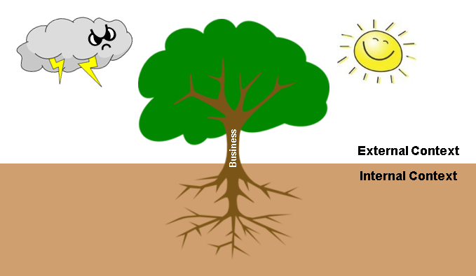 internal and external context
