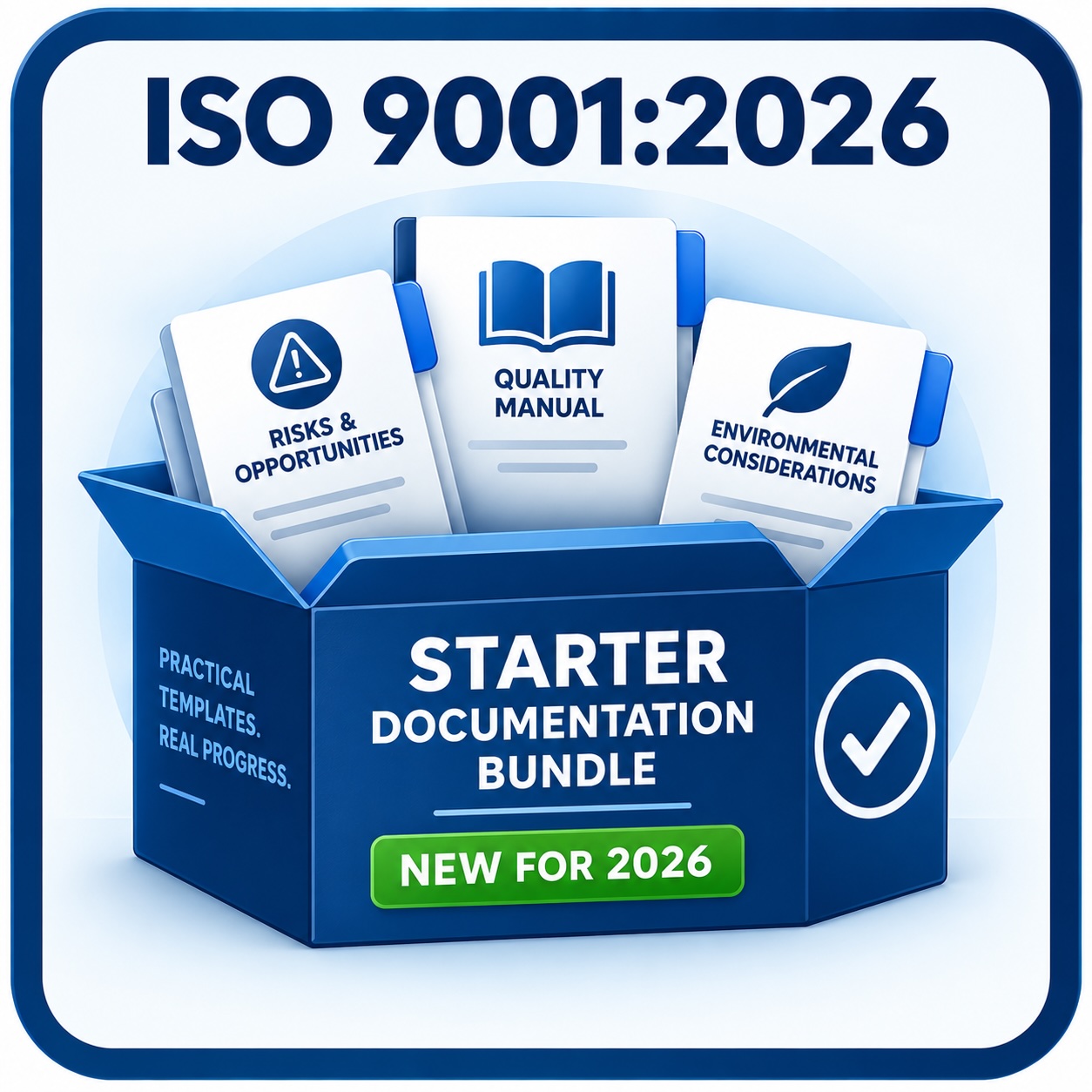 ISO 9001:2026 Starter Documentation Bundle