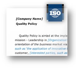 ISO 9001:2015 Quality Policy